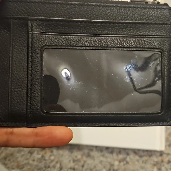 Coach Leather Multiway Zip Card Case - Picture 4 of 9